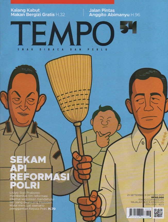 Cover Tempo: 29 September - 5 Oktober 2025