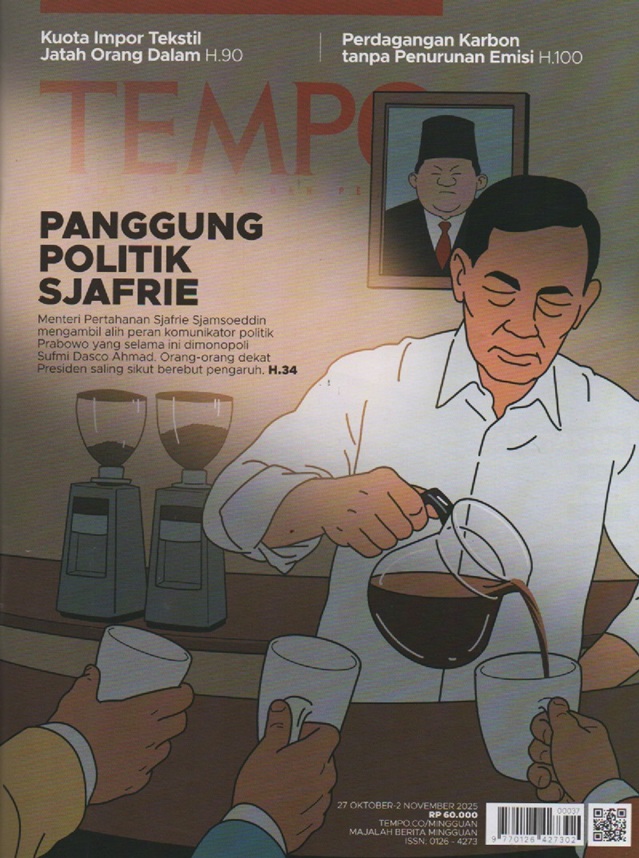 Cover Tempo: 27 Oktober -  2 November 2025