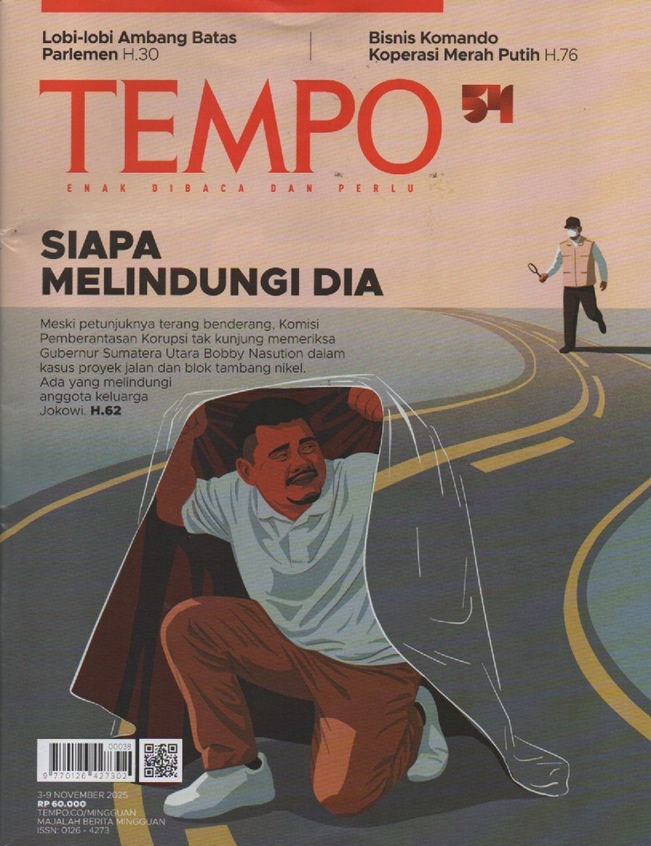 Cover Tempo: 3-9 November 2025