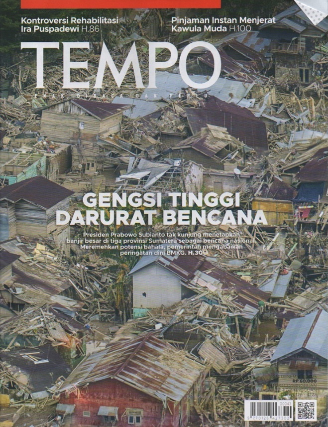 Cover Tempo: 8-14 Desember 2025