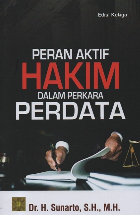 Cover Peran Aktif Hakim dalam Perkara Perdata