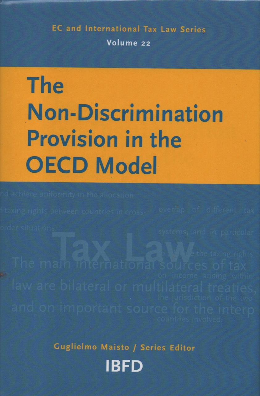 Cover The Non-Discrimination Provision in the OECD Model