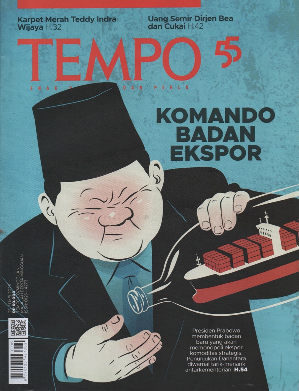 Cover Tempo: 25 - 31 Mei 2026