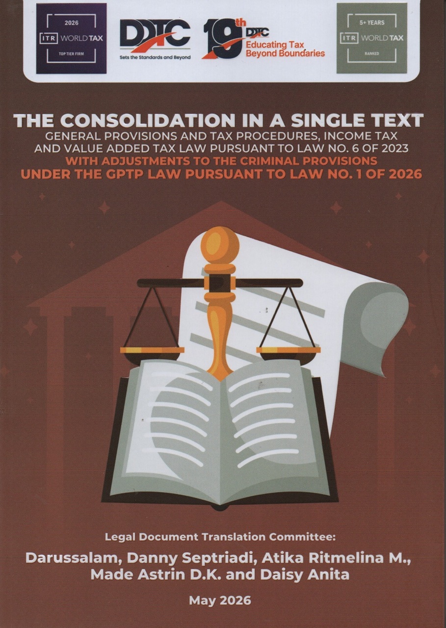 Cover The Consolidation in a Single Text of the General Provisions & Tax Procedures, Income Tax and Value Added Tax Law Pursuant to Law 6/2023 with Adjustments to the Criminal Provisions under the GPTP Law Pursuant to Law 1/2026