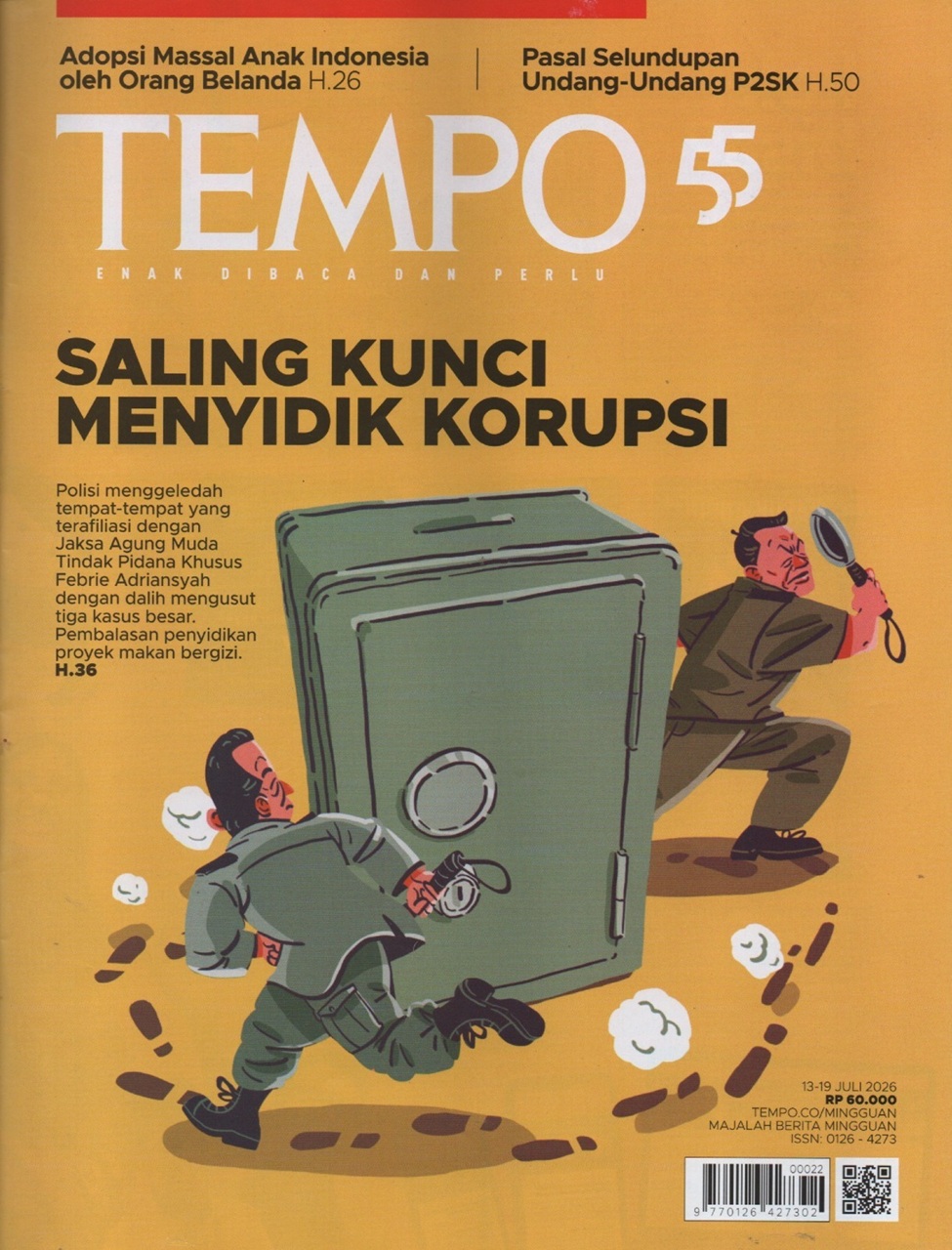 Cover Tempo: 13-19 Juli 2026