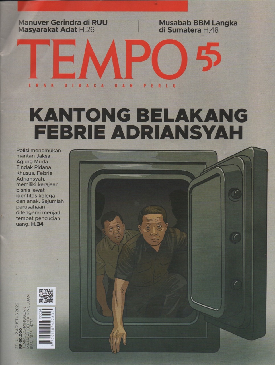 Cover Tempo: 27 Juli - 2 Agustus 2026