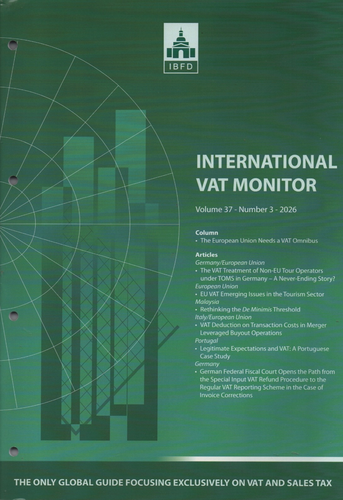 Cover International VAT Monitor Vol. 37 No. 3 - 2026