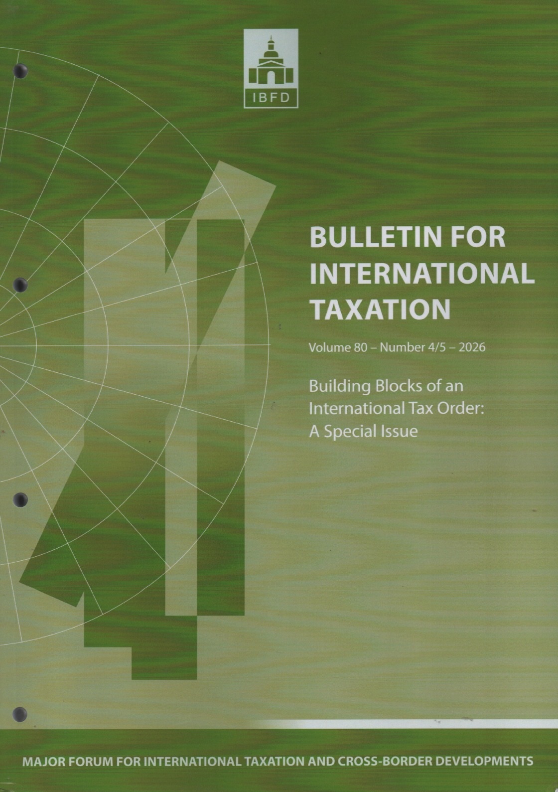 Cover Bulletin for International Taxation Vol. 80 No. 4/5 - 2026
