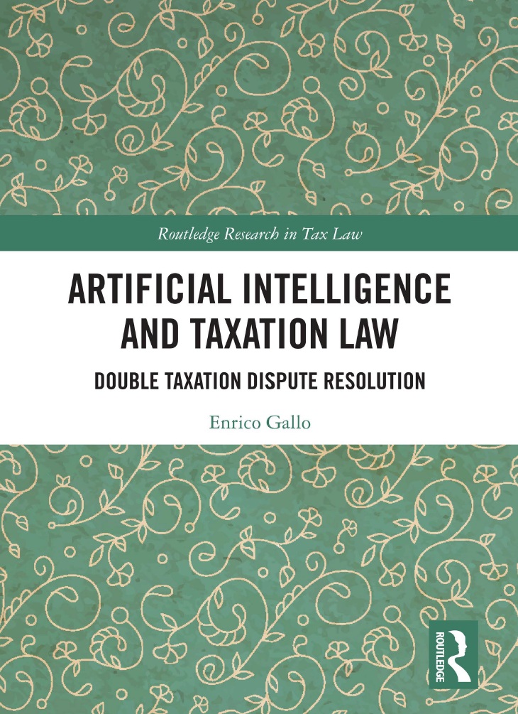 Cover Artificial Intelligence and Taxation Law: Double Taxation Dispute Resolution