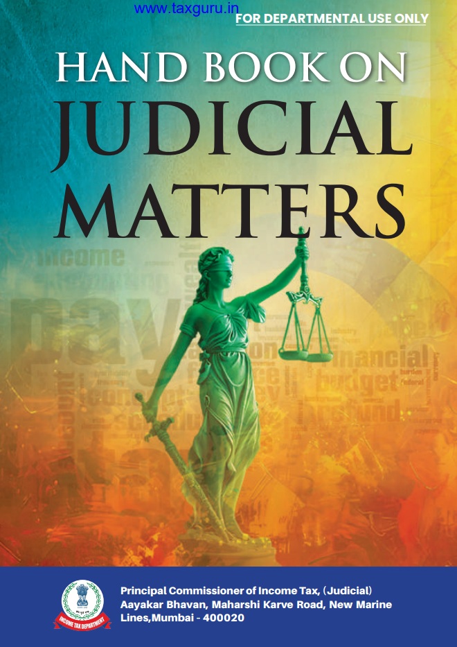 Cover Handbook on Judicial Matters