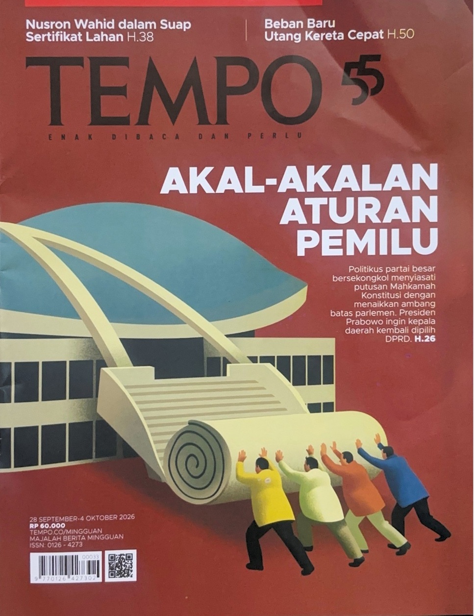 Cover Tempo: 28 September - 4 Oktober 2026