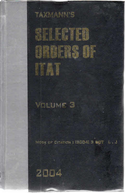 Cover Selected Orders of ITAT