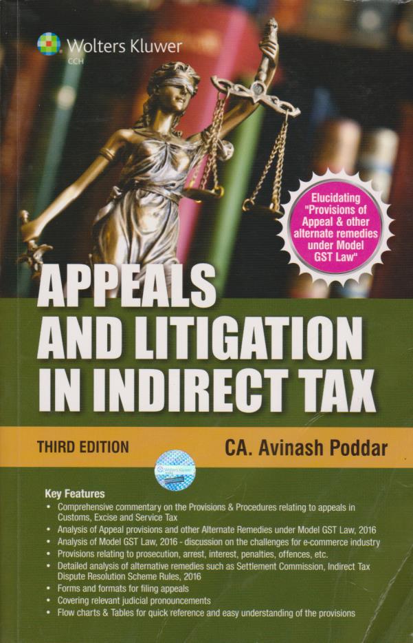 Cover Appeals and Litigation in Indirect Tax