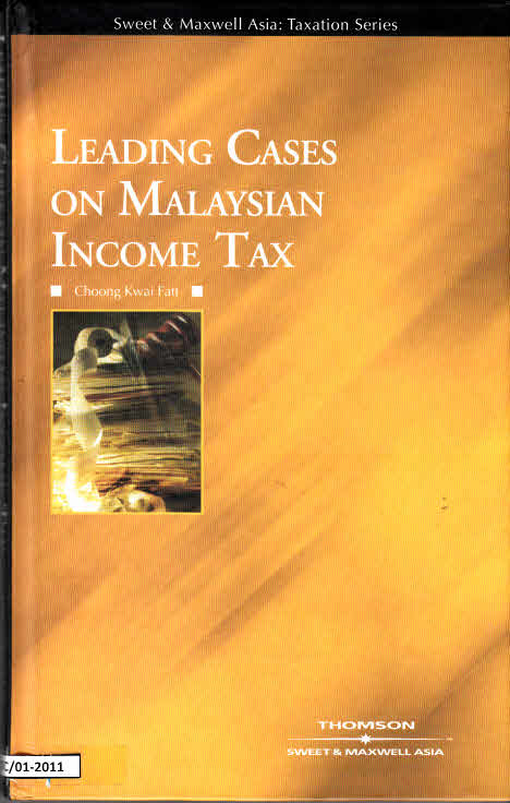 Cover Leading Cases on Malaysian Income Tax