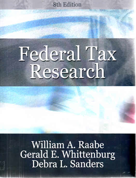 Cover Federal Tax Research