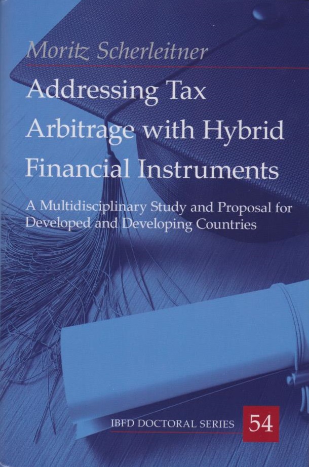 Cover Addressing Tax Arbitrage with Hybrid Financial Instruments