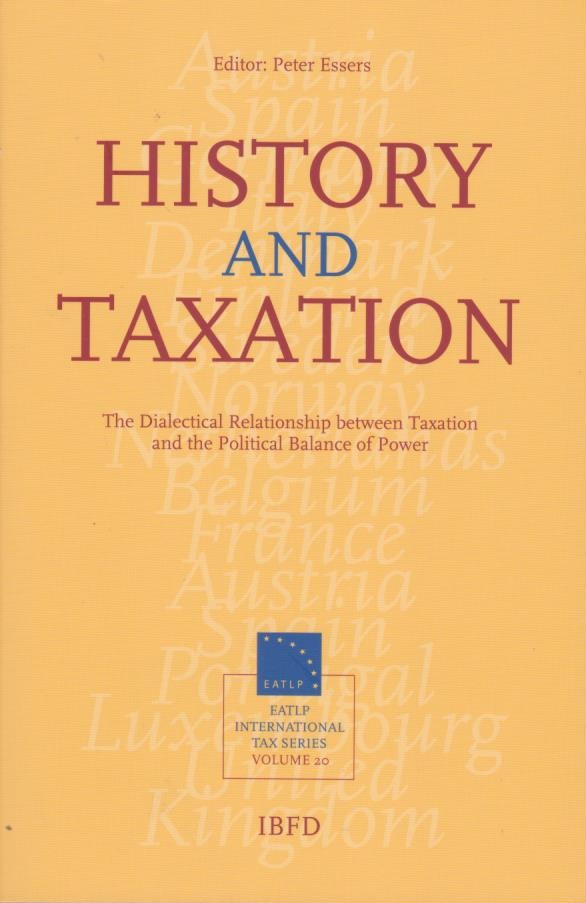 Cover History and Taxation: The Dialectical Relationship between Taxation and the Political Balance of Power