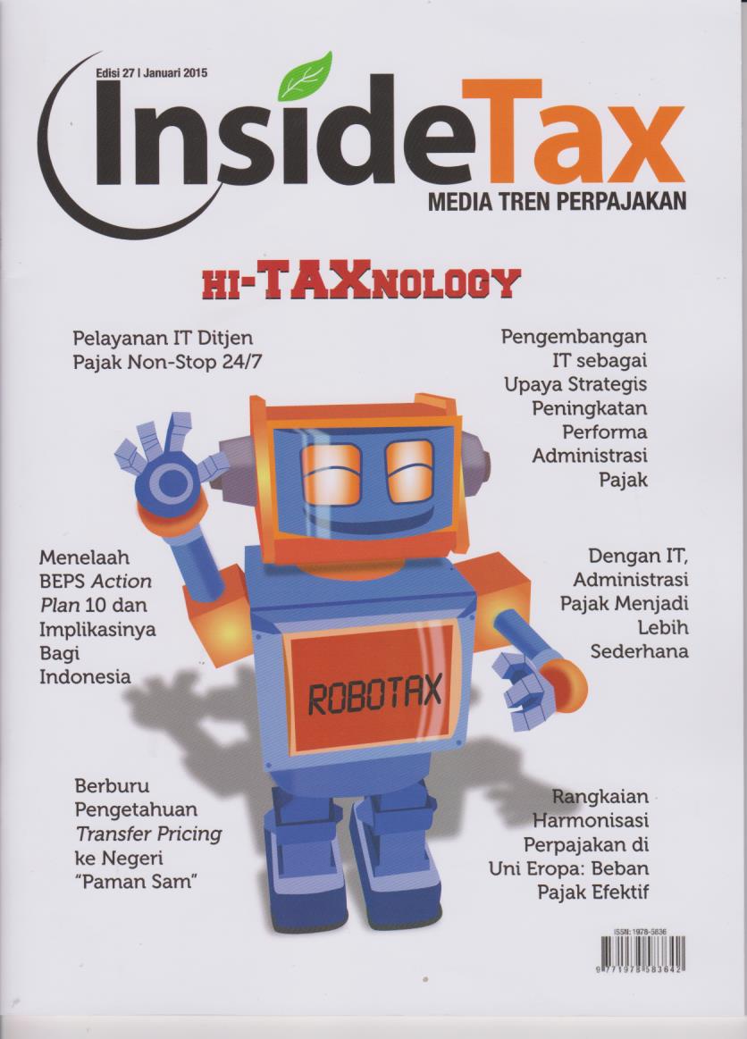 Cover Inside Tax Edisi 27, Januari 2015
