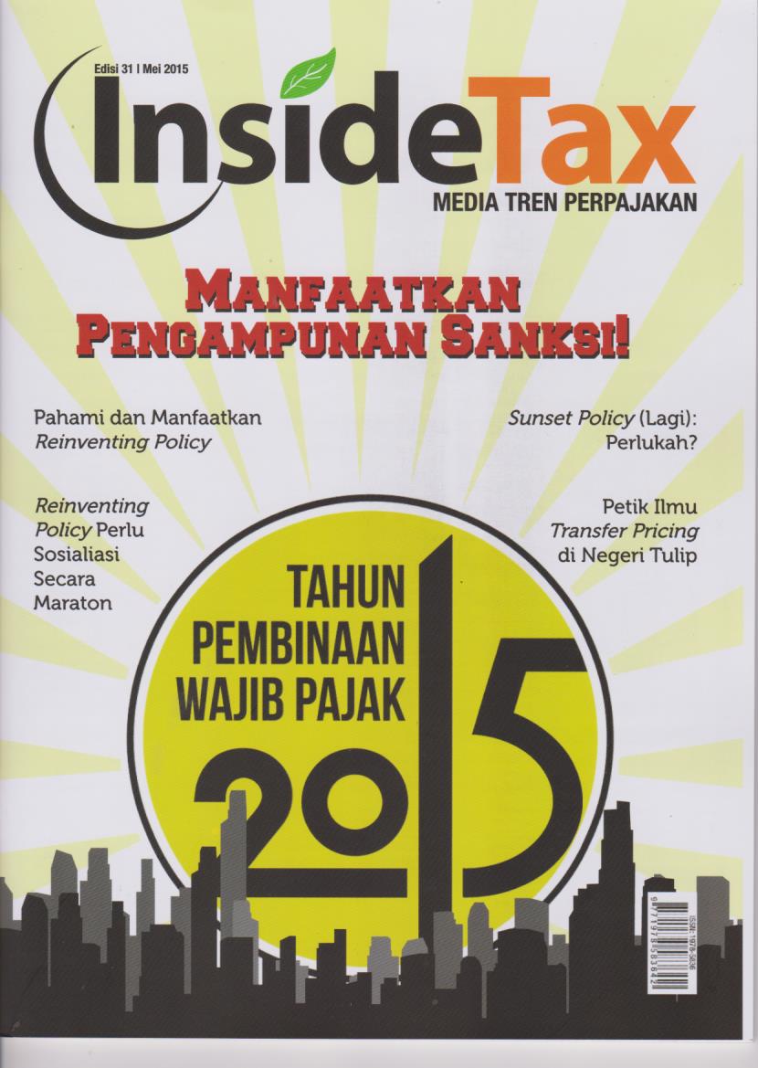 Cover Inside Tax Edisi 31, Mei 2015