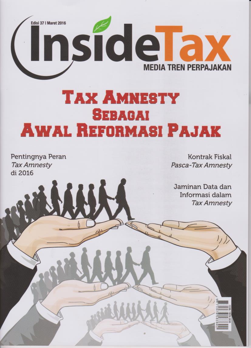 Cover Inside Tax Edisi 37, Maret 2016