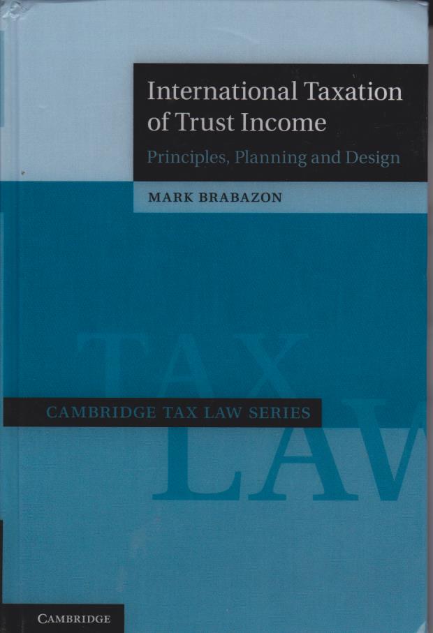 Cover International Taxation of Trust Income