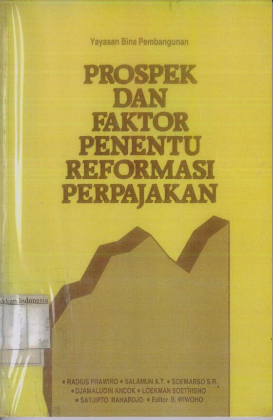 Cover Prospek dan Faktor Penentu Reformasi Perpajakan