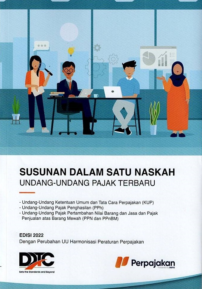 Cover Susunan dalam Satu Naskah Undang-Undang Pajak Terbaru