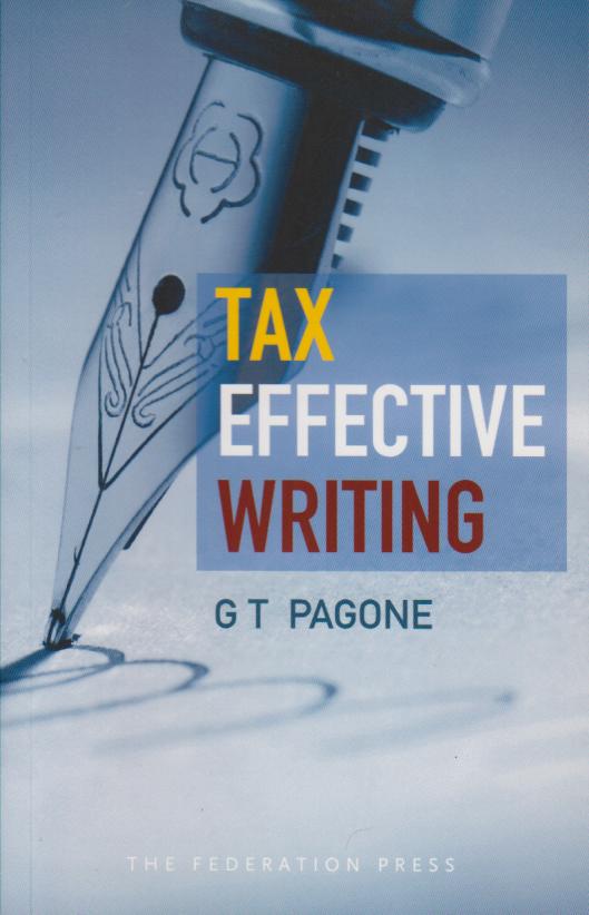 Cover Tax Effective Writing