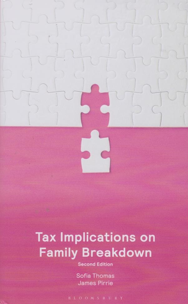 Cover Tax Implications on Family Breakdown 2nd ed.