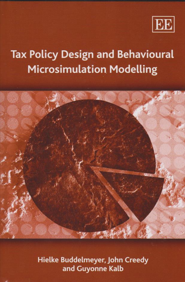 Cover Tax Policy Design and Behavioural Microsimulation Modelling