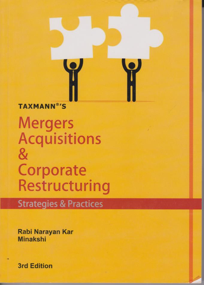 Cover Taxmann's Mergers, Acquisitions & Corporate Restructuring