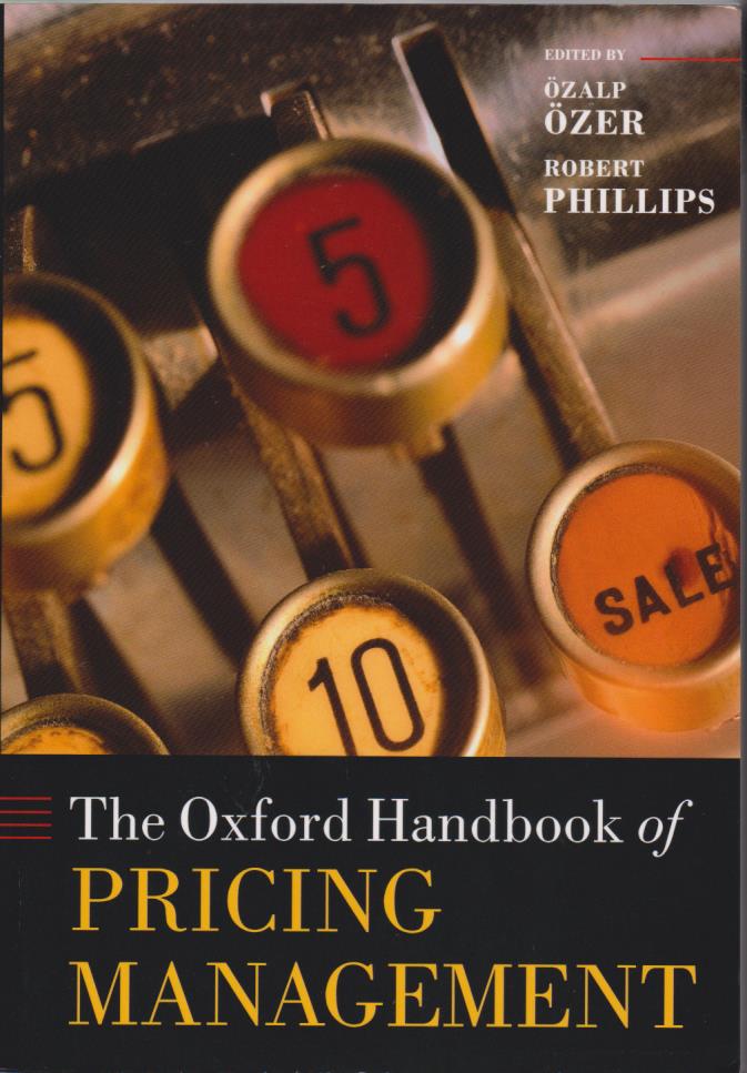 Cover The Oxford Handbook of Pricing Management
