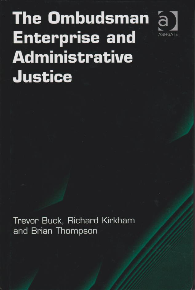 Cover The Ombudsman Enterprise and Administrative Justice
