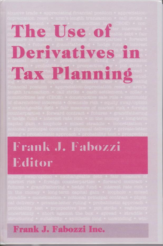 Cover The Use of Derivatives in Tax Planning